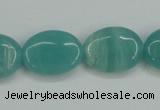 CAM148 15.5 inches 15*20mm oval amazonite gemstone beads wholesale