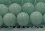 CAM1505 15.5 inches 14mm round natural peru amazonite beads