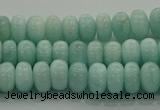 CAM1531 15.5 inches 4*6mm rondelle natural peru amazonite beads