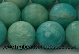 CAM1567 15.5 inches 18mm faceted round Russian amazonite beads