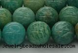 CAM1575 15.5 inches 14mm round Russian amazonite beads wholesale