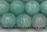 CAM1688 15.5 inches 10mm round natural amazonite beads wholesale