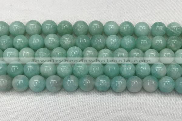 CAM1688 15.5 inches 10mm round natural amazonite beads wholesale