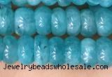 CAM1713 15.5 inches 4*6mm rondelle natural amazonite beads