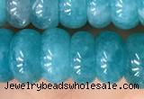 CAM1715 15.5 inches 5*9mm - 5*10mm rondelle natural amazonite beads