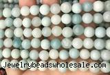 CAM1723 15.5 inches 10mm round amazonite beads wholesale