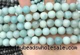 CAM1733 15.5 inches 10mm round amazonite gemstone beads