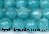 CAM1791 15 inches 8mm round amazonite gemstone beads