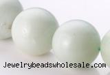 CAM23 15.5 inches natural amazonite round 20mm beads Wholesale