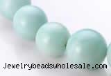 CAM24 17 inches different sizes round natural amazonite beads