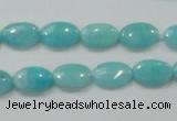 CAM303 15.5 inches 8*12mm oval natural peru amazonite beads wholesale