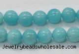 CAM308 15.5 inches 10mm round natural peru amazonite beads wholesale