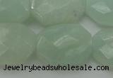 CAM369 15.5 inches 15*20mm faceted octagonal amazonite beads