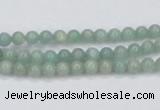 CAM400 15.5 inches 4mm round natural russian amazonite beads wholesale