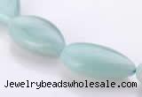 CAM50 flat teardrop natural amazonite 13*22mm beads Wholesale