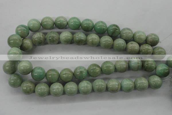 CAM527 15.5 inches 16mm round mexican amazonite gemstone beads