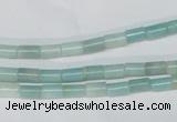 CAM605 15.5 inches 4*7mm column Chinese amazonite gemstone beads