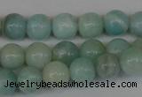 CAM616 15.5 inches 6mm round Chinese amazonite gemstone beads