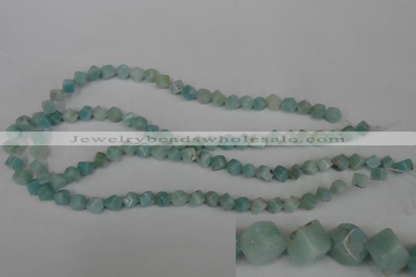 CAM617 15.5 inches 6*6mm cube Chinese amazonite gemstone beads