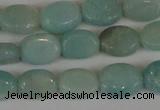 CAM621 15.5 inches 6*8mm oval Chinese amazonite gemstone beads