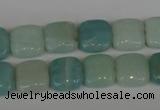 CAM625 15.5 inches 12*12mm square Chinese amazonite gemstone beads