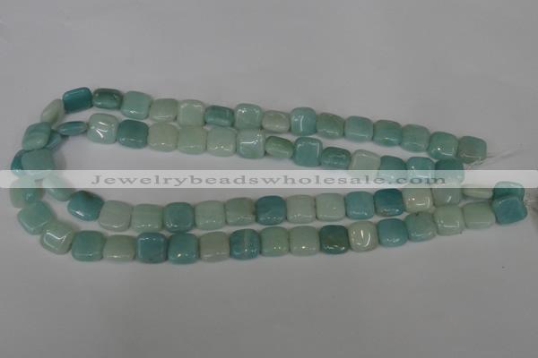 CAM625 15.5 inches 12*12mm square Chinese amazonite gemstone beads