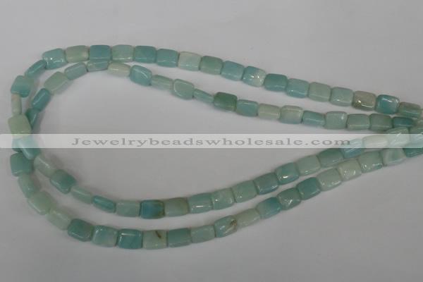 CAM628 15.5 inches 8*10mm rectangle Chinese amazonite gemstone beads