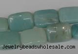 CAM630 15.5 inches 13*18mm rectangle Chinese amazonite gemstone beads