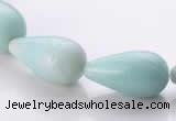 CAM69 natural amazonite 12*22mm teardrop beads Wholesale