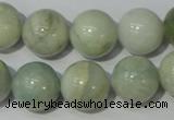 CAM705 15.5 inches 14mm round natural amazonite gemstone beads