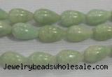 CAM860 15.5 inches 8*13mm teardrop natural Russian amazonite beads