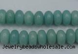 CAM910 15.5 inches 6*10mm rondelle amazonite gemstone beads wholesale