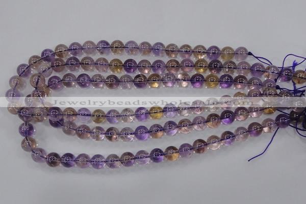 CAN03 15.5 inches 10mm round natural ametrine gemstone beads