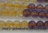 CAN102 15.5 inches 6mm round ametrine beads wholesale