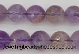 CAN153 15.5 inches 10mm faceted round natural ametrine beads