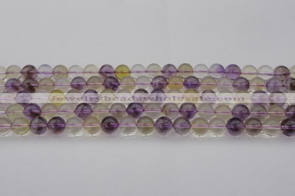 CAN168 15.5 inches 10mm round natural ametrine beads wholesale