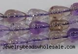 CAN26 15.5 inches 10*14mm teardrop natural ametrine gemstone beads