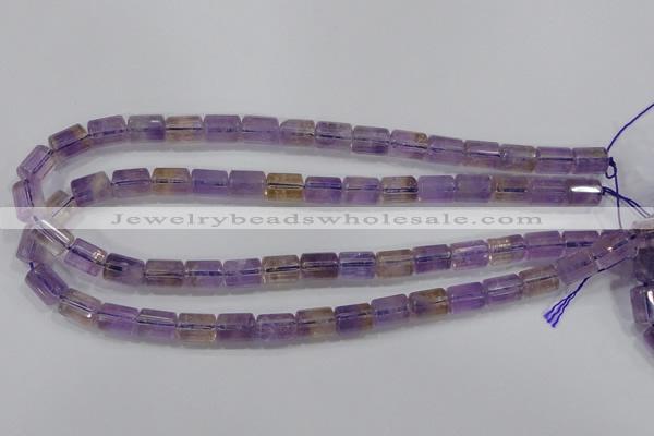 CAN27 15.5 inches 8*12mm column natural ametrine gemstone beads