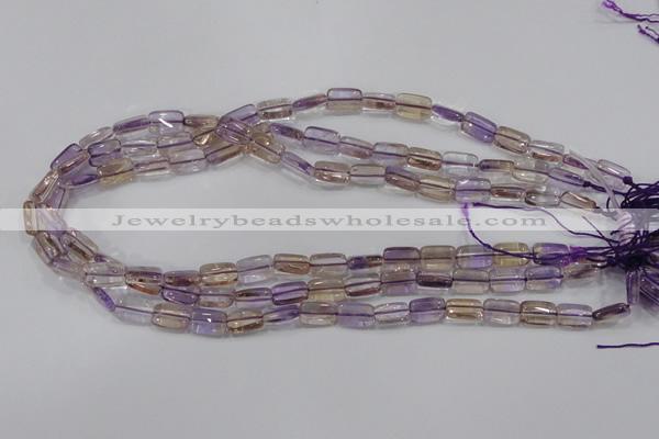 CAN37 15.5 inches 8*12mm rectangle natural ametrine gemstone beads