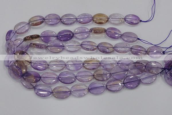 CAN50 15.5 inches 15*20mm oval natural ametrine gemstone beads