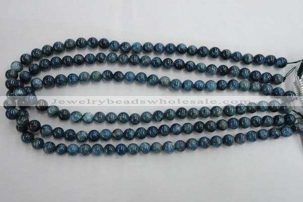 CAP203 15.5 inches 8mm round natural apatite gemstone beads