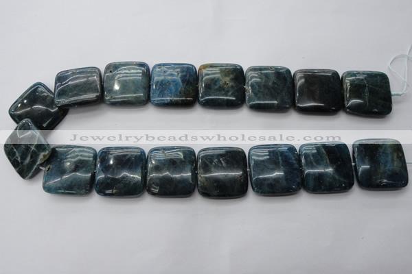 CAP357 15.5 inches 25*25mm square natural apatite gemstone beads