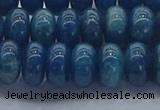 CAP371 15.5 inches 6*10mm rondelle apatite gemstone beads