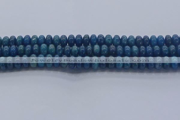 CAP371 15.5 inches 6*10mm rondelle apatite gemstone beads