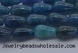 CAP375 15.5 inches 6*10mm teardrop apatite gemstone beads