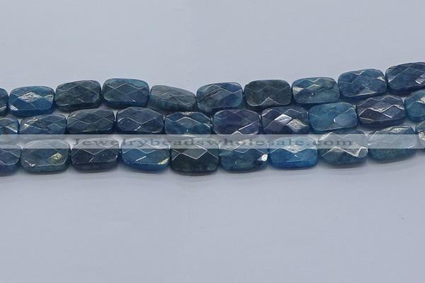 CAP397 15.5 inches 12*16mm faceted rectangle apatite gemstone beads