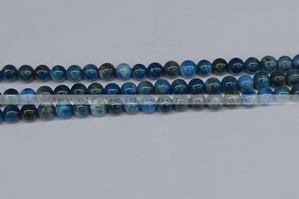 CAP412 15.5 inches 8mm round apatite gemstone beads wholesale