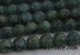 CAP500 15.5 inches 6mm round natual green apatite beads