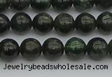 CAP511 15.5 inches 6mm round green apatite gemstone beads