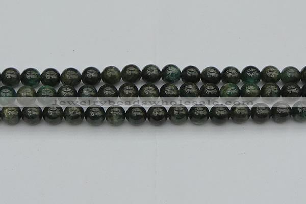 CAP513 15.5 inches 10mm round green apatite gemstone beads